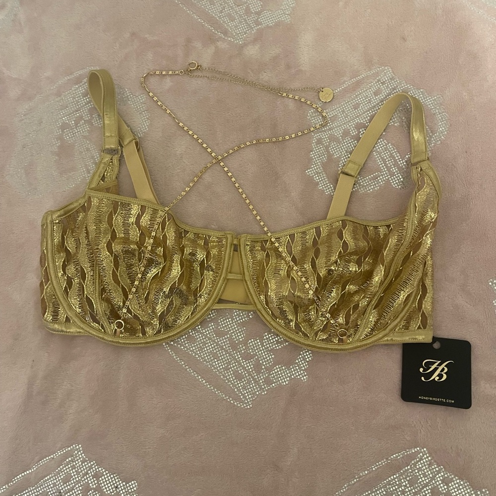 Sydney Gold Unique bra